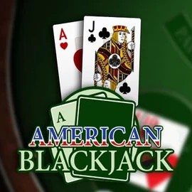 American Blackjack logo – Table Games by Habanero at Bonuseria Casino