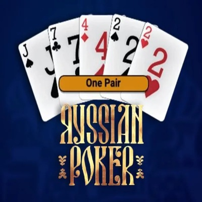 Russian Poker game by OneTouch Games – logo hosted on Bonuseria Casino